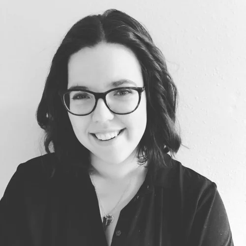 Black-and-white portrait of author Renee Beauregard Lute